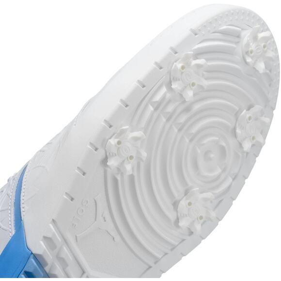 Nike Air Jordan NU Retro 1 Low G Golf UNC Mens Size 11.5 White University Blue - Picture 7 of 10